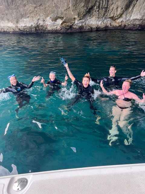 Boat trip with full of activities - bay of Gibraltar - Seeing Gibraltar Rock from the sea