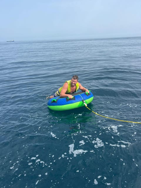 Boat trip with full of activities - bay of Gibraltar - Snacks, soft drinks, and the practical comfort factor