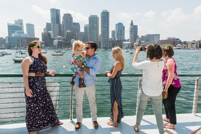 Boston Harbor Sightseeing Cruise - Rowes Wharf and the Start of the Cruise