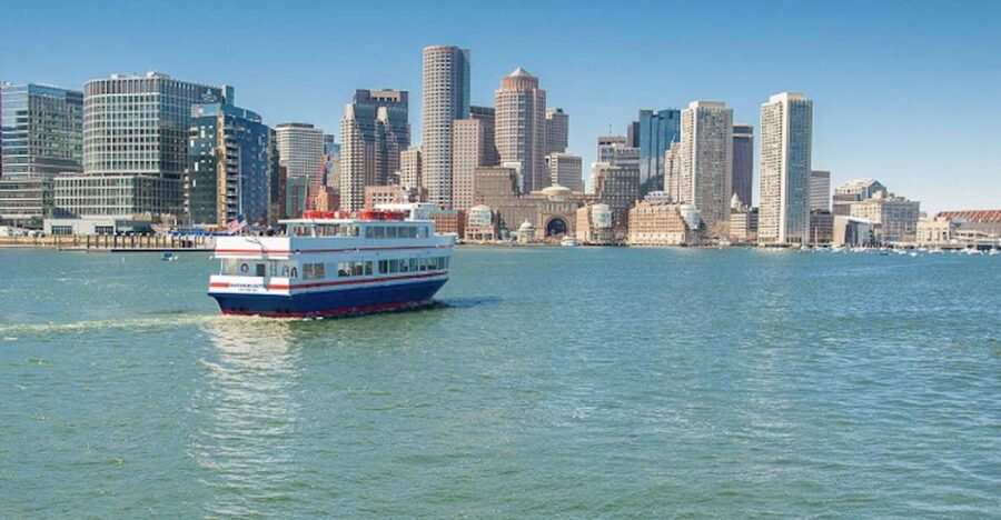 Boston: Scenic Harbor Cruise (Dog-Friendly) - Federal Courthouse, Seaport District, and working piers
