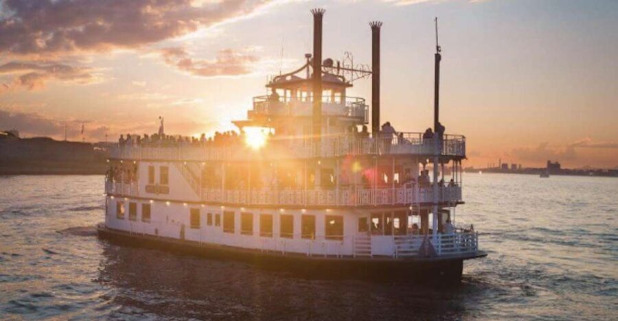 Boston: Scenic Moonlight Harbor Cruise - The Seaport District begins the harbor view