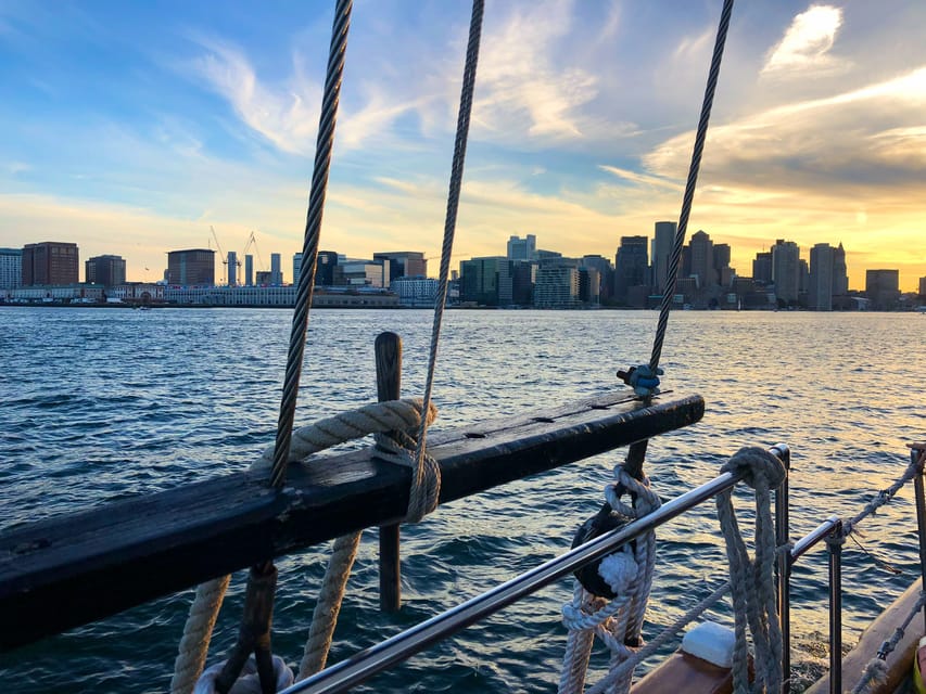 Boston: Sunset Tall Ship Harbor Cruise - Booking value and flexible plans