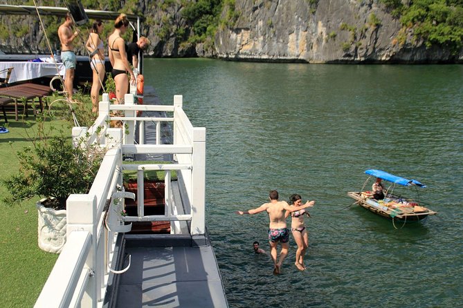 BOUTIQUE CRUISE 2 Days 1 Night Explore Lan Ha Bay & Cat Ba Island - Afternoon kayaking at Dark and Bright Cave