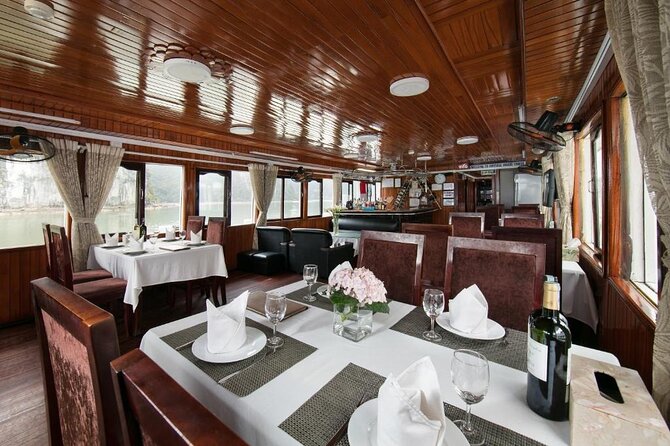 BOUTIQUE CRUISES Halong Bay 2 Days,1 Night Tour: Swimming,Caving, and Kayaking - Meals, service, and the practical value of $175