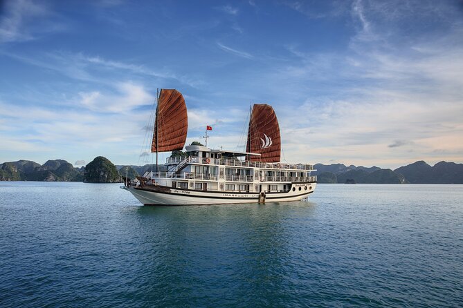 BOUTIQUE CRUISES Halong Bay 2 Days,1 Night Tour: Swimming,Caving, and Kayaking - What the schedule feels like from morning to afternoon