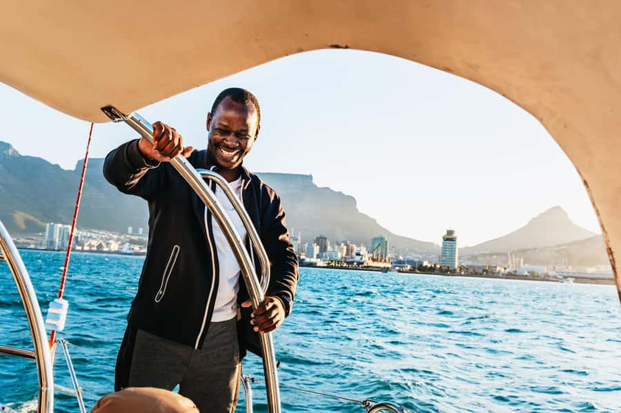 Cape Town: Sunset Catamaran Cruise on Table Bay with Bubbles - Setting out from the V&A Waterfront