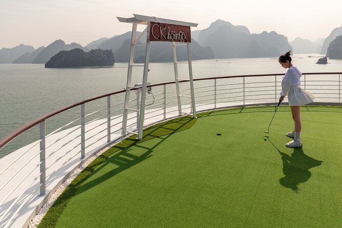 Capella Cruise 3-day Explore Halong Bay and Lan Ha Bay from Hanoi - The cabin, dining, and service