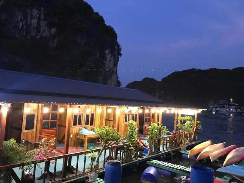 CAT BA :2D1N Lan Ha bay-Ha Long bay with Plankton Excursion - 7:30 AM from Cat Ba Town to the fishing village