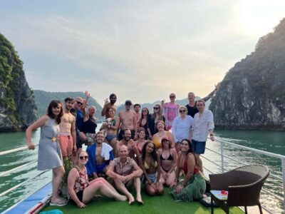 Cat Ba/Ha Noi: Lan Ha and Monkey Island Full Day Boat Trip