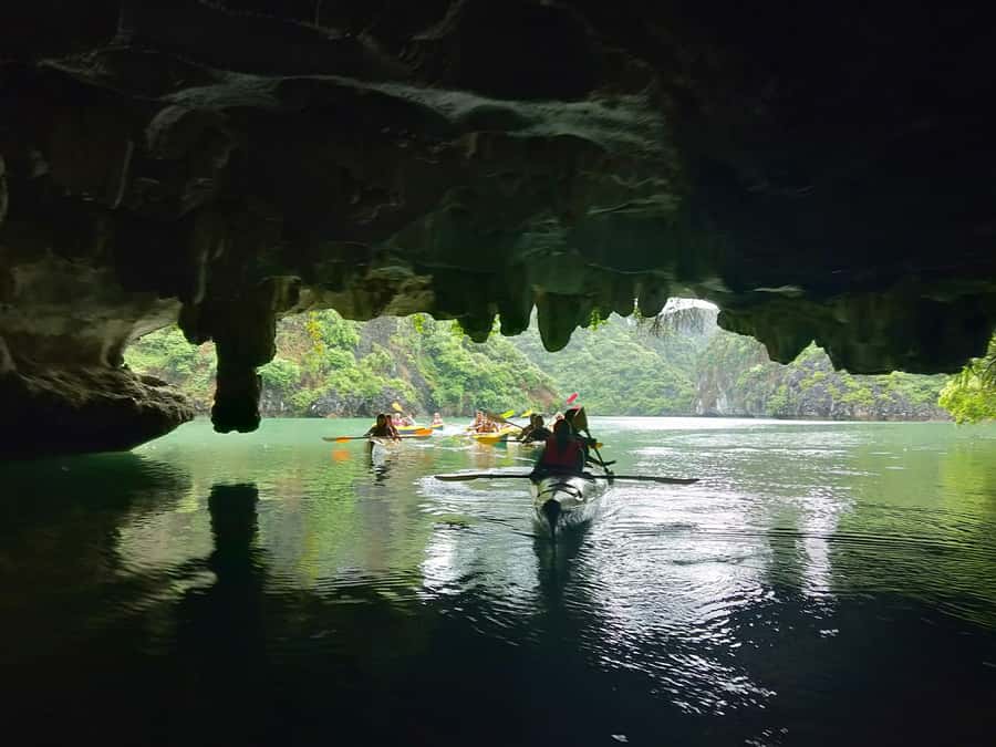 Cat Ba Island: Full-Day Cruise to Lan Ha Bay and Ha Long Bay - Kayaking through Bat, Dark, and Bright Caves