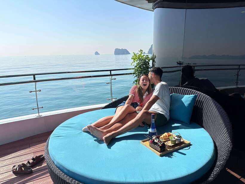 Cat Ba Island: Lan Ha Bay Full-Day with Luxury Cruise - What the boat and staff add to the experience