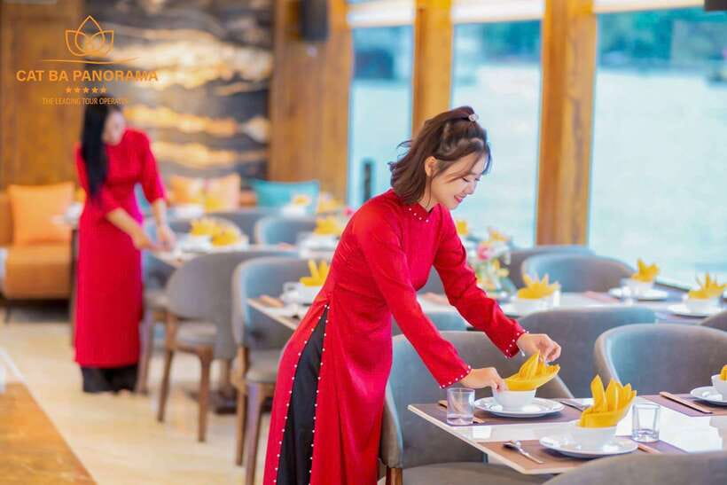 Cat Ba Island: Lan Ha Bay Full-Day with Luxury Cruise - Starting at Cat Ba and passing Cai Beo Floating Village