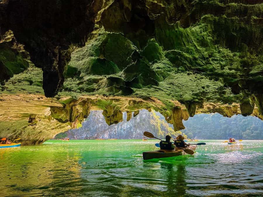 Cat Ba: Lan Ha and Ha Long Bay Boat Tour with Kayaking, Cave - Key points at a glance