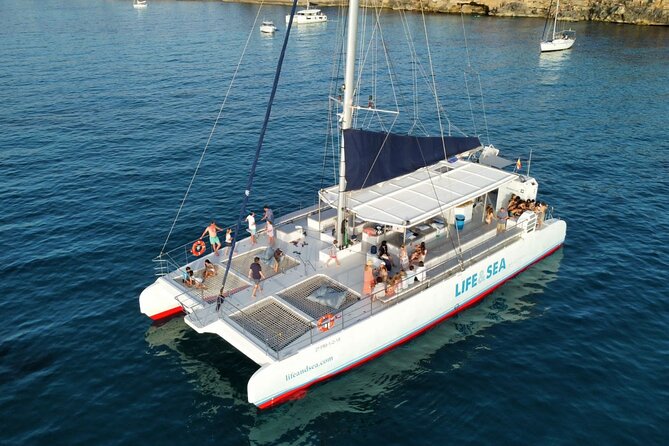 Catamaran with BBQ in the Bay of Palma - The second stop and the best time in the water