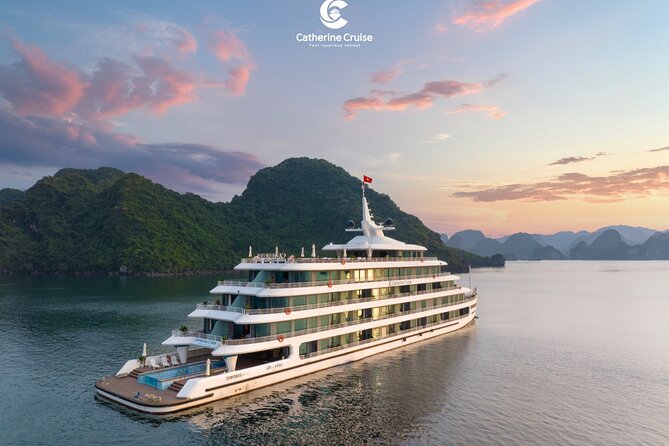 Catherine Cruise Halong Bay 2 Days/1 Night on 6 Star Cruise - Two Days From Hanoi to Bai Tu Long Bay