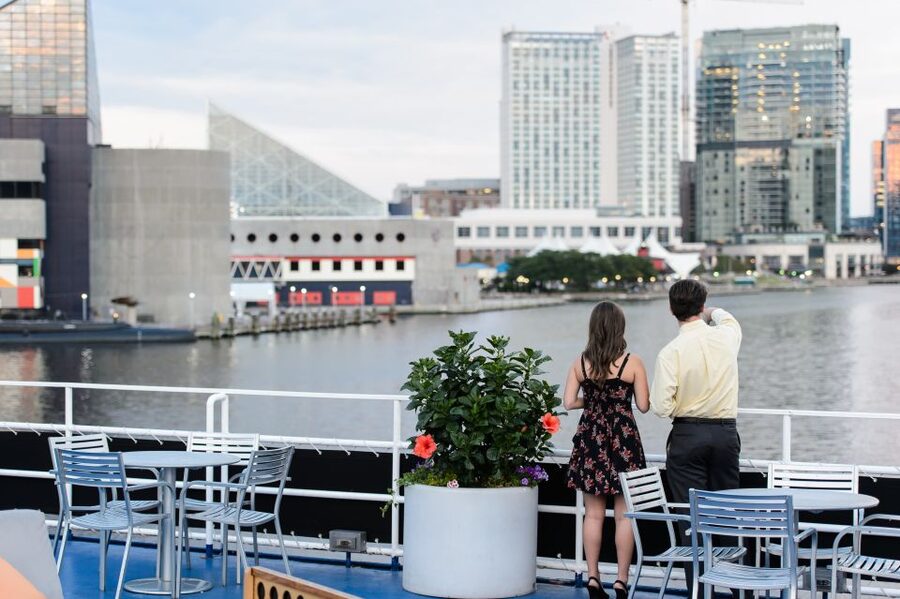 City Cruises Baltimore: Dinner & Dance Harbor Cruise - Three hours around Baltimore’s Inner Harbor