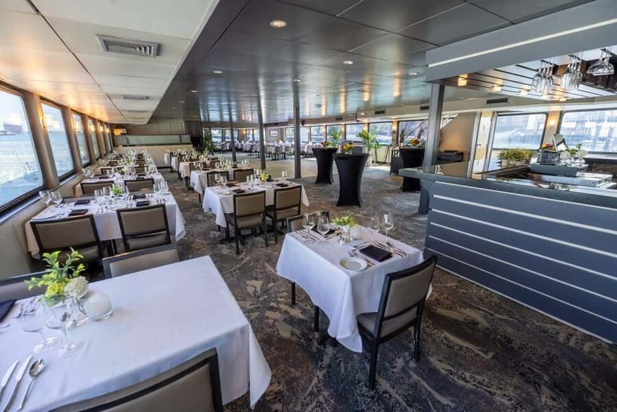 City Cruises Boston: Premier Brunch or Dinner Harbor Cruise - The Odyssey turns a harbor cruise into a full evening