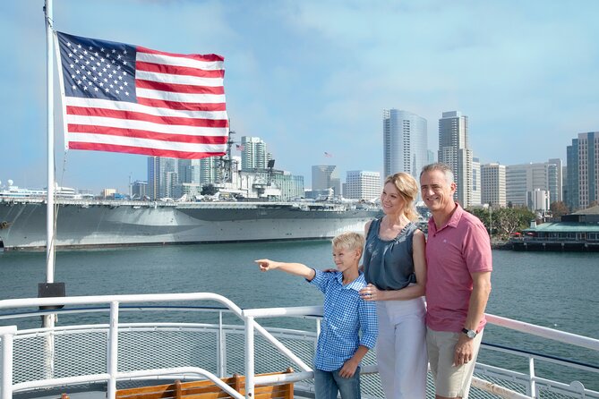 City Cruises San Diego: Scenic 90-Minute Narrated Harbor Tour - Navy ships, submarines, and the working harbor