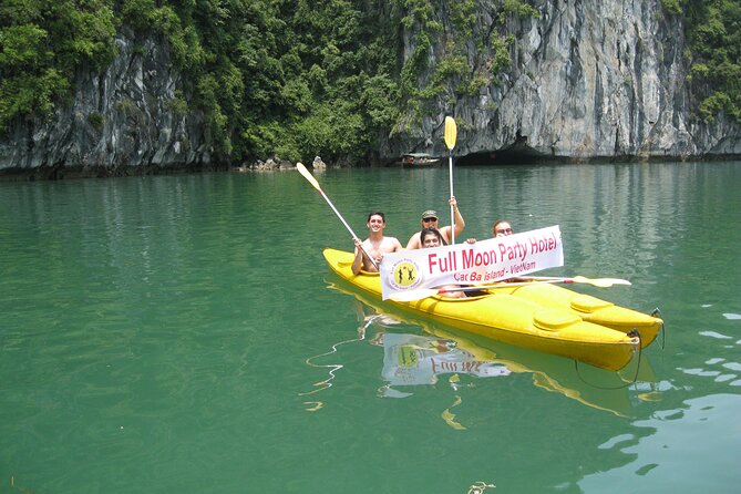 Combo: Bus Ha Noi to Cat Ba + 1 Day Boat Trip, La Ha Bay, Ha Long Bay - The fishing village and first views from the boat