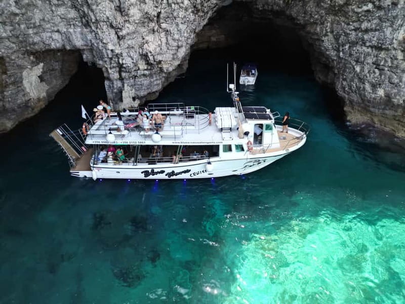 Comino Blue Lagoon & Crystal Lagoon - 3 Bay Cruise - Blue Lagoon: choose the boat or the island