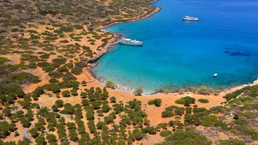 Crete: Mirabello Bay Cruise with Onboard Cocktail - Skistra Bay brings a second round of swimming