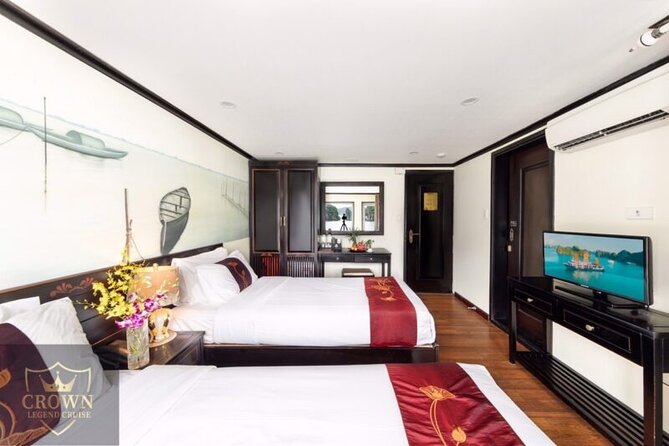 Crown Legend Cruise Ha Long 2 Days 1 Night - Leaving Hanoi for Halong Bay