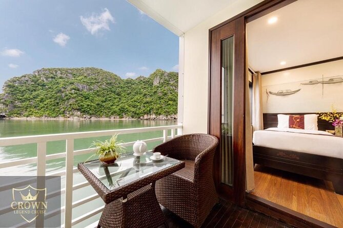 Crown Legend Cruise Ha Long 2 Days 1 Night - Sunrise Tai Chi and the second morning