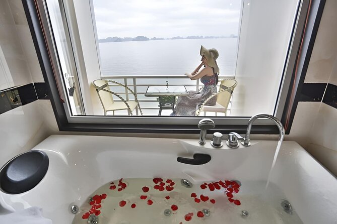 Crown Legend Cruise Ha Long 2 Days 1 Night - Lunch beside Fighting Roosters and Finger Islets
