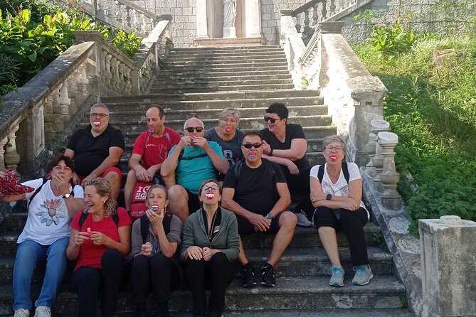 Cycling and hiking short tour through the bay of Kotor - Returning to the bay for a swim