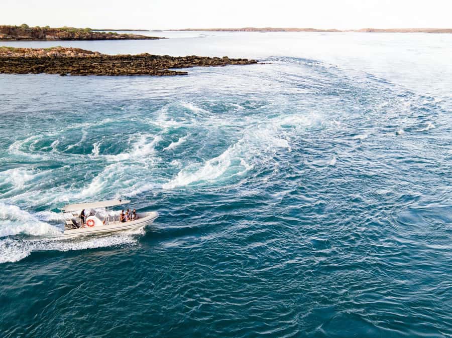 Cygnet Bay Island Explorer Scenic Cruise Experience - A fast boat into the Buccaneer Archipelago