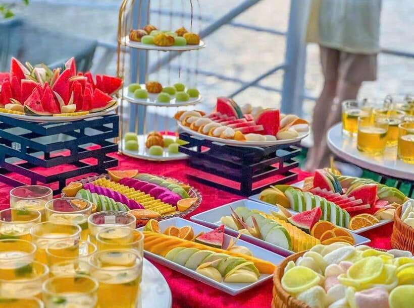 D'Charme Luxury Day Cruise Discover the Stunning Lan Ha Bay - 2:30, fruit, tea, and the slow ride home