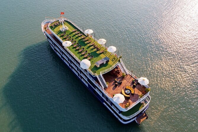 Daniel Cruise 2-day Explore Halong and Lan Ha Bay from Hanoi - Sunset, dinner, and a slower evening