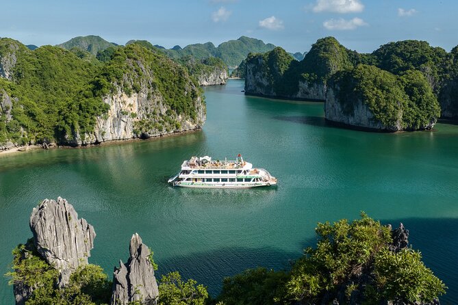 Day Tour Serenity Cruise at Lan Ha Bay from Hanoi, Hai Phong - Passing Cai Beo Fishing Village