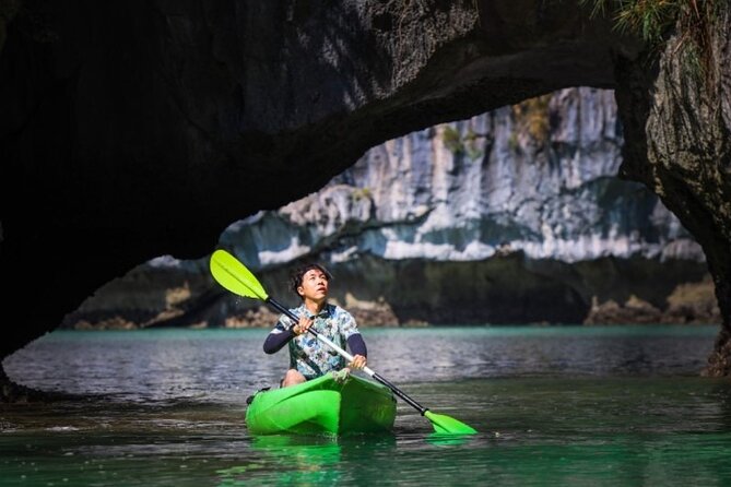 Day Tour Serenity Cruise at Lan Ha Bay from Hanoi, Hai Phong - Kayaking, swimming, and boat slides