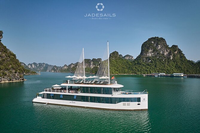 DELUXE Halong Bay Day Tour From Hanoi, Daily Operated 2024 - 2025 - Ti Top Island, swimming, and the climb