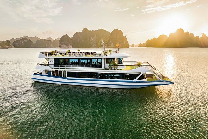 DELUXE Halong Cruise 1 Day Tour From Hanoi - Daily Operated - Kayaking, Bamboo Boats, and Cave Country