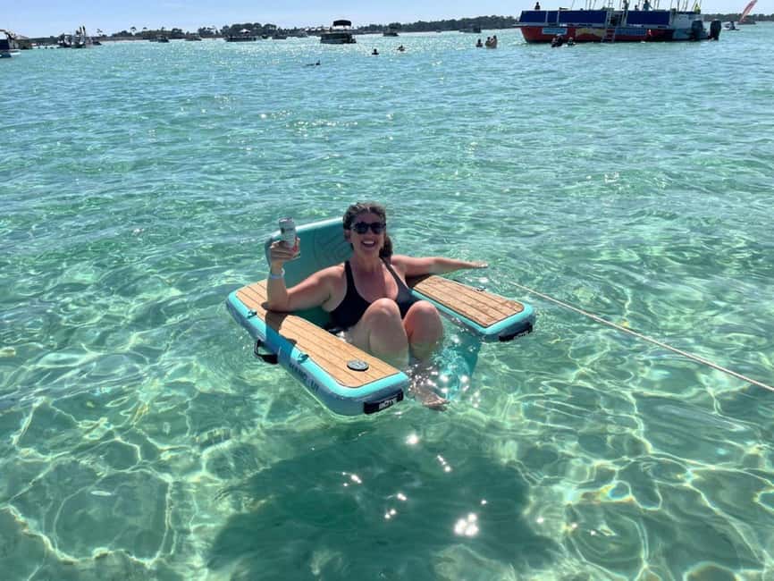 Destin: Crab Island Boat Adventure With Cruise Destin Bay - Key points to know before you book