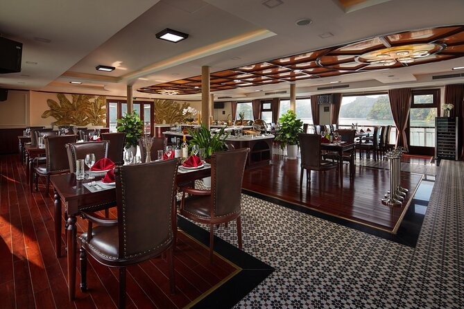 Dora Cruise - Luxury 5 Star Cruise in Halong Bay & Lan Ha Bay (2D1N) - Lan Ha Bay, Swimming, and Cave Country