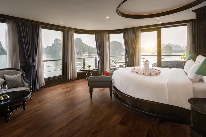 Doris 5 Star Cruise 2 Days 1 Night(Ha Long Bay+Lan Ha Bay) - Sunset drinks and a cooking class
