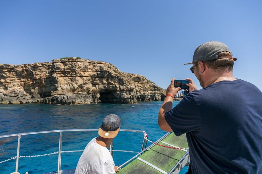 El Arenal, Mallorca: Bay of Palma Boat Tour with Snorkeling - Music, sun, and the onboard bar