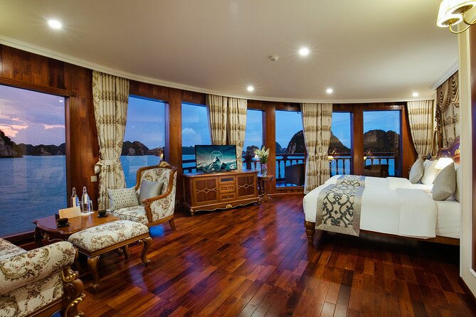 Emperor Cruises Experience 2 Days 1 Night in Halong Bay. - The crew and service style