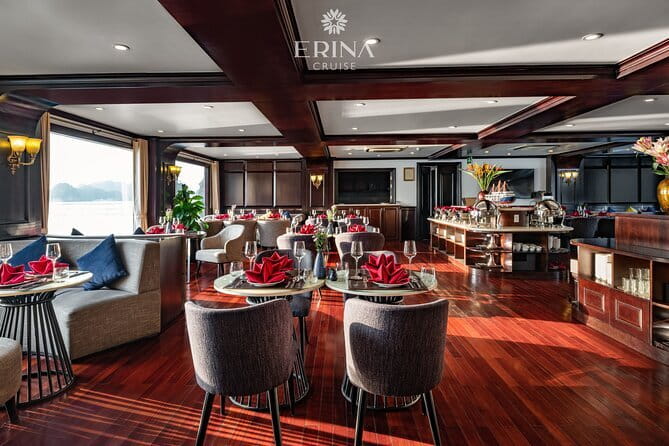 Erina Cruise 5-star cruise 2 day visit Lan Ha Bay private balcony - Cooking class, return transfer, and the final hours