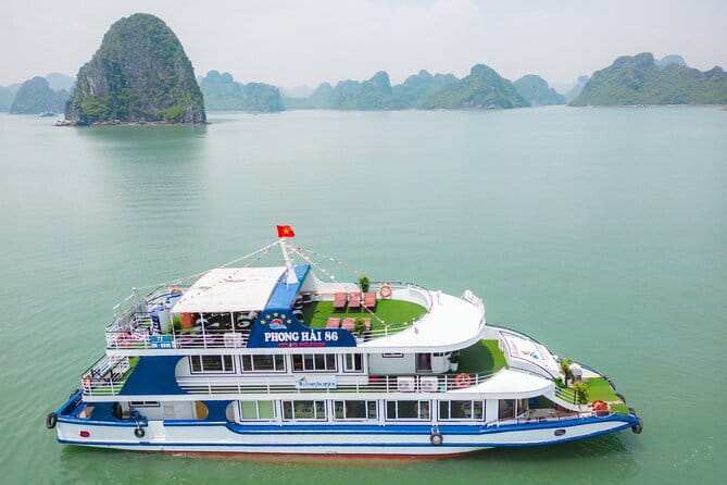 Excite Cruise Full Day Explore Halong Bay from Hanoi - Sung Sot Cave and its tall chambers