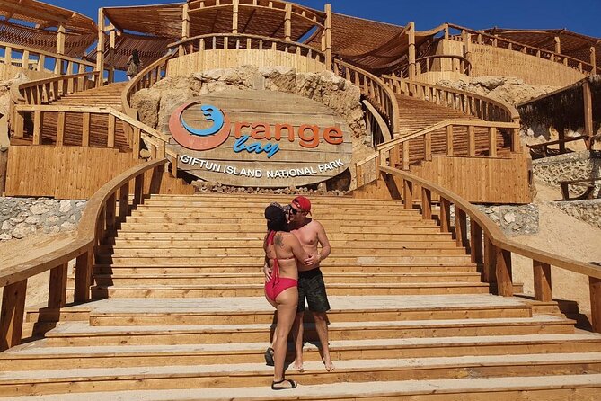 Exclusive Orange Bay Island Luxury Yacht Experience - Hurghada - Orange Bay gives the day its color
