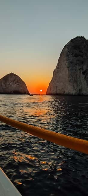Exploration Sunset Cruise – A Magical Day in Laganas Bay - Music and wine change the mood at sunset