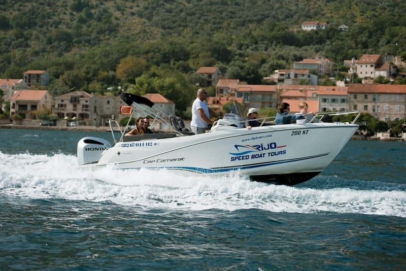 Explore Kotor Bay:Blue Cave,Lady of the Rocks & swimming,3h! - Leaving Kotor by speedboat