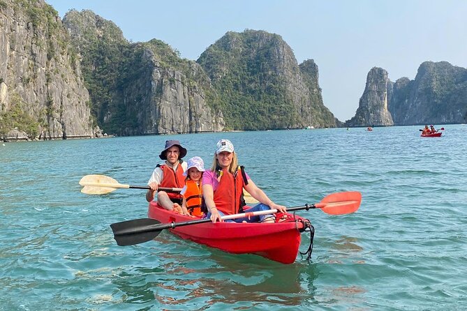 Explore Lan Ha Bay with 5-Star Serenity Day Cruise from Hanoi - Viet Hai Village by electric car or bicycle
