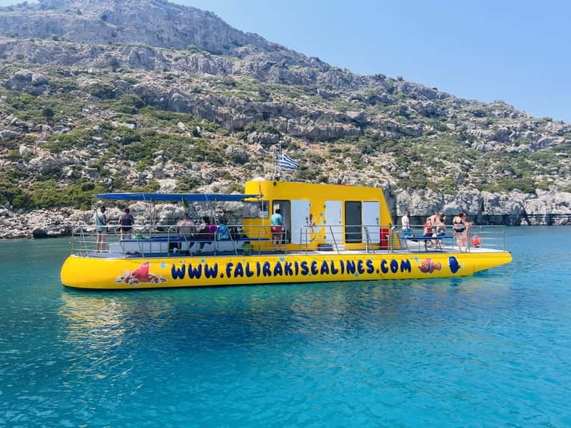 Faliraki: Yellow Sub Cruise to Anthony Quinn Bay & the Caves - Key points to know before you book