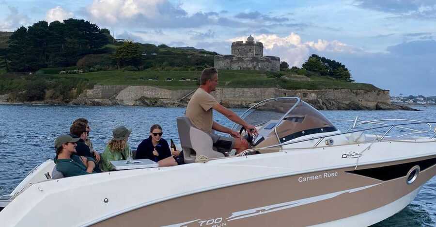 Falmouth Bay, Cornwall: Private Skippered Speed Boat Trip - Falmouth, Flushing, and the working harbor
