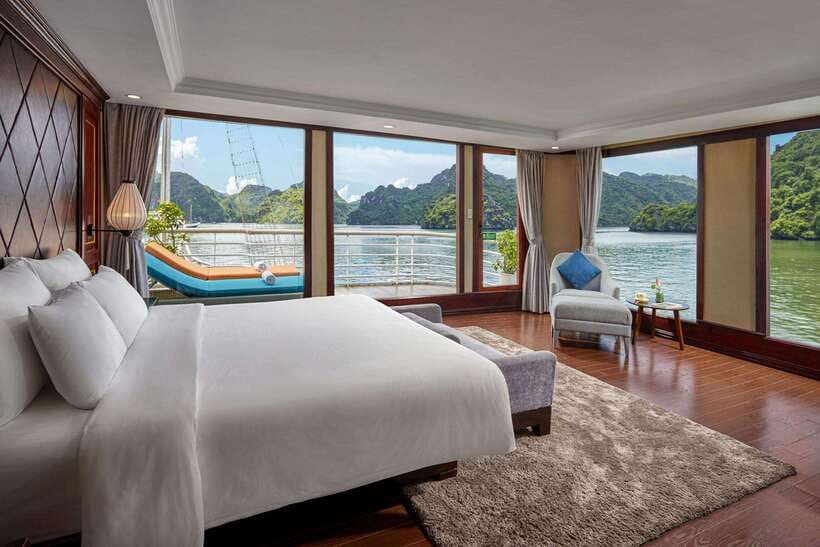 From Cat Ba : 2-3 Days Lan Ha Bay 5 Star Cruise with Balcony - Key points at a glance
